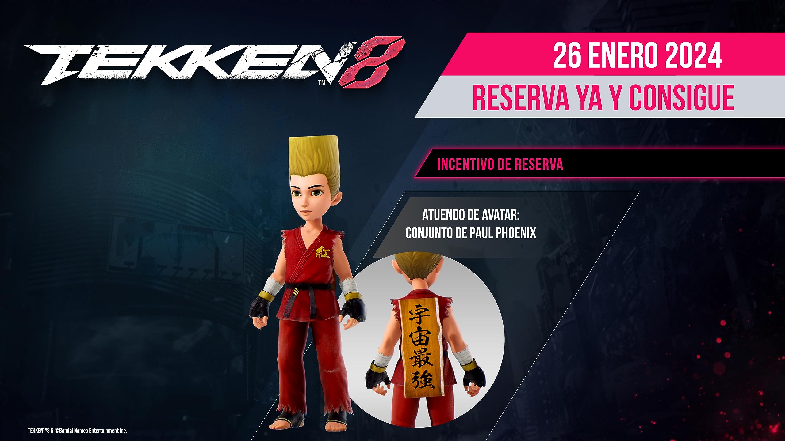 Tekken 8 XBOX - SERIES X PAL ESP - Nuevo Tekken 8 XBOX - SERIES X PAL ESP - Nuevo